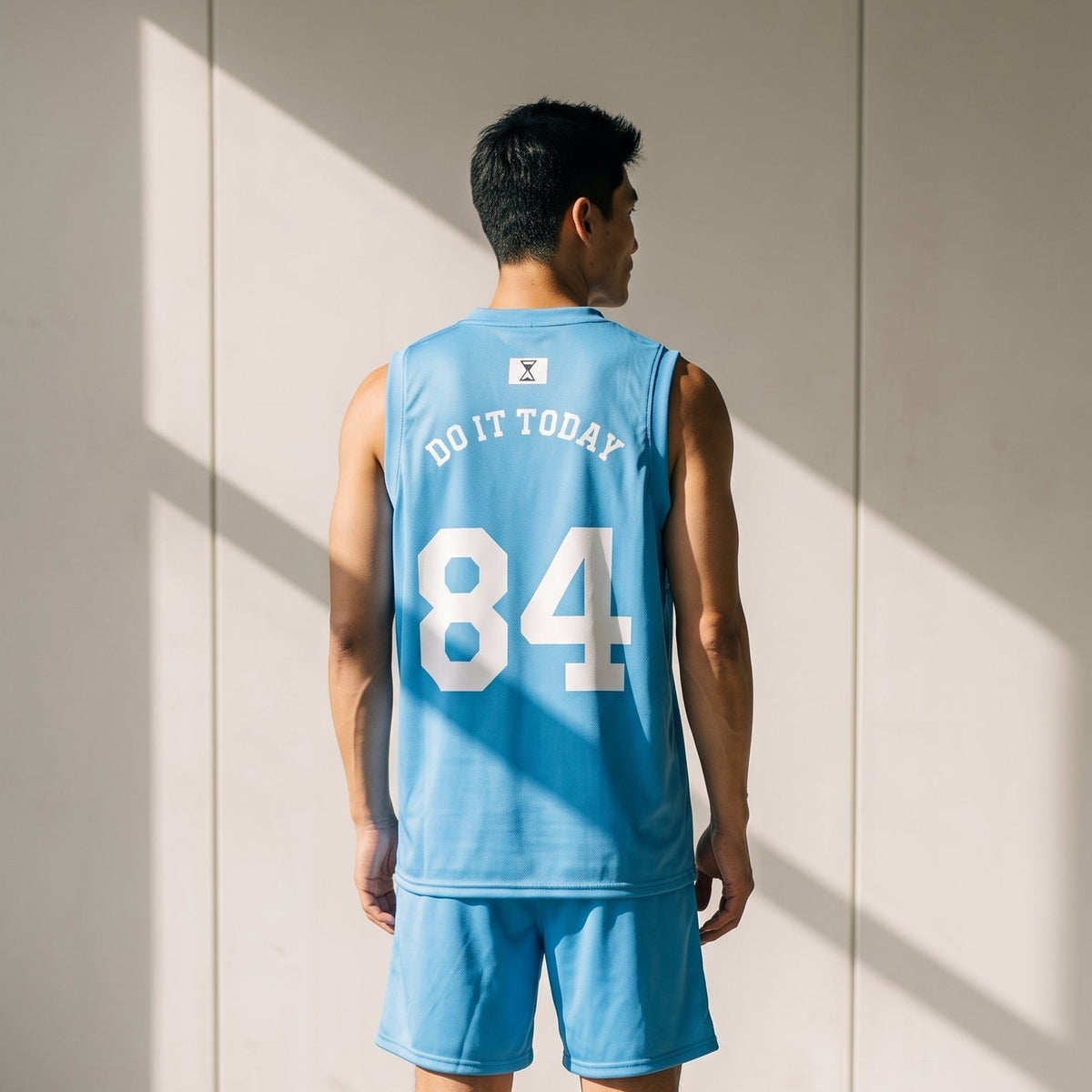 SHORTLIFE SLEEVLES JERSEY BLUE