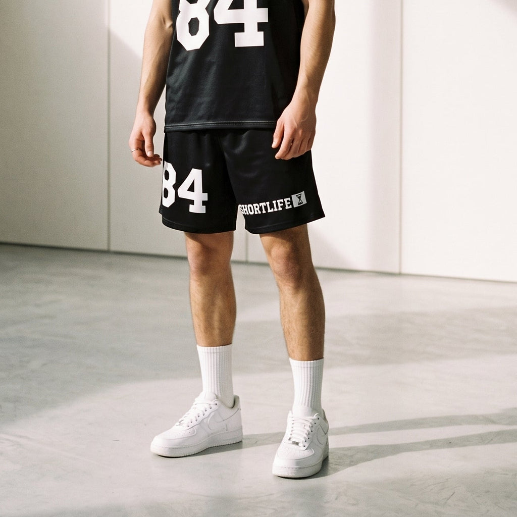 SHORTLIFE BASKETBALL SHORT BLACK