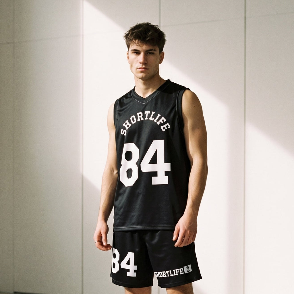 SHORTLIFE SLEEVELES JERSEY BLACK
