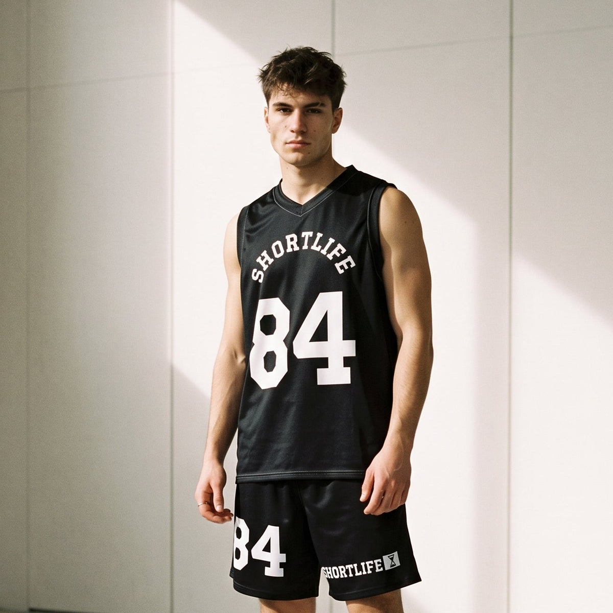 SHORTLIFE SLEEVELES JERSEY BLACK