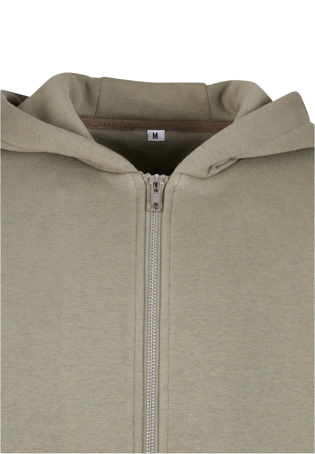 FELPA CORTA ZIP CON CAPPUCCIO